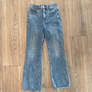 High Waisted Crop jeans